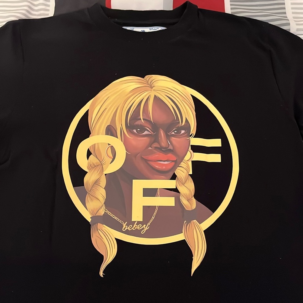 COPY - Off white black and gold men shirt